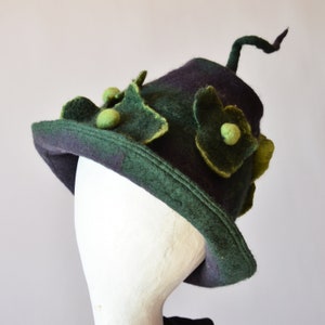 Whimsical Flower Crown Witch Hat - Unique Gift for Her&quot;