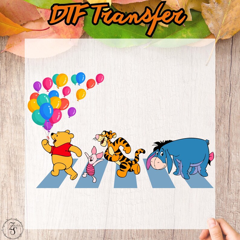 Disney Characters DTF Transfer,disney Friends Heat Transfer, Mickey and