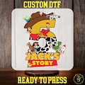 Custom Birthday Toy Story DTF Transfer, Disney Family Birthday Shirts Ready to Press, Disney Family Matching Shirt,Toy Story Birthday Shirts