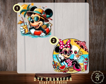 Traslado de verano a la playa con Mickey y Minnie, crucero Disney para vacaciones familiares con traslado de calor.