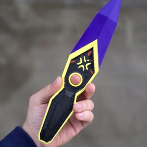 Valorant Champion Kunai Cosplay | Replica Toy | Gift for Gamer | Valorant 3d Print | Valorant Cosplay