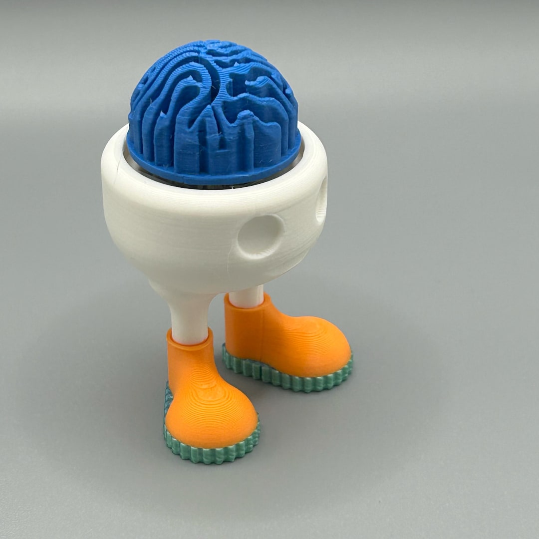 Brain Bot Fidget – 3D Printed Unique Design With Satisfying Click! - Etsy