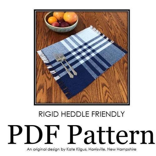 Rustic Poncho for Rigid Heddle Loom PDF Weaving Pattern Etsy