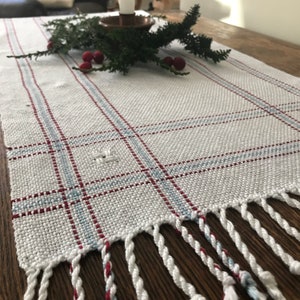 Lacy Windows Table Runner Weaving PATTERN. PDF instant download pattern by Kate Kilgus Handwovens. image 6