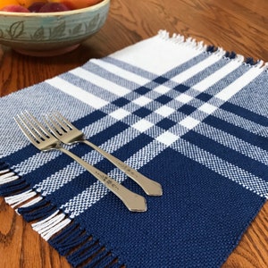 Checkered Placemats Weaving PATTERN. PDF instant download pattern. ePattern. Two shaft loom or rigid heddle weaving. image 3