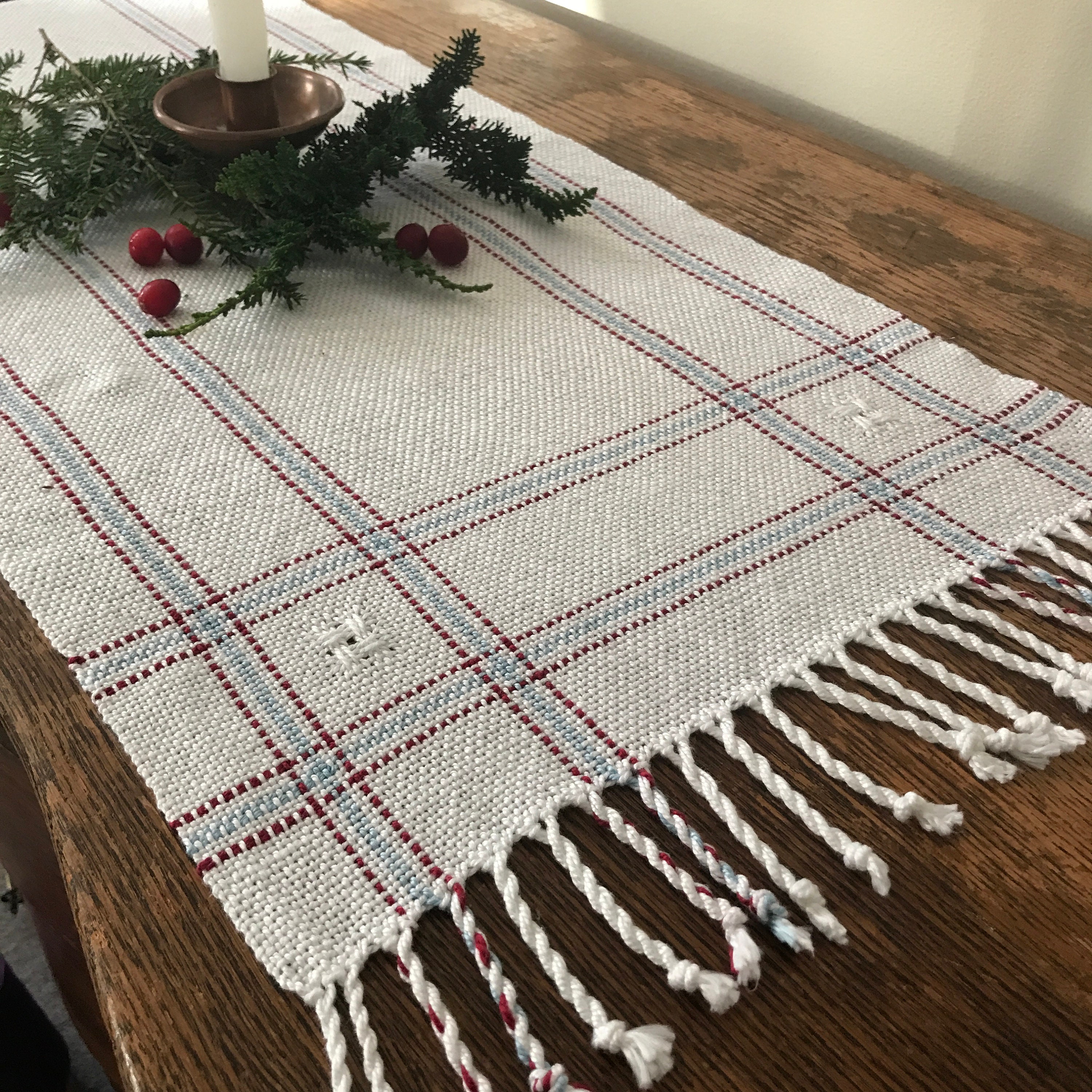 Random Windows Table Runner Pattern Lacy Windows Table Runner Weaving PATTERN. PDF Instant Download Pattern ...