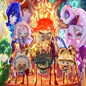 Genshin Natlan Plushie Mavuika Plushie Citlali Plushie Mualani Plushie Kinich Plushie Kachina Plushie genshin plushie genshin impact plush