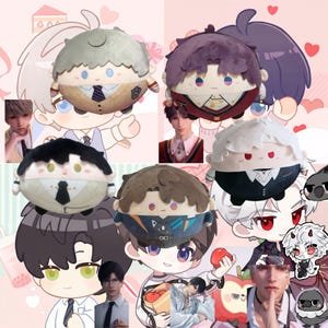 Love und Deepspace Kissen Plushie Love und Deepspace Xavier Plüsch Love Deepspace Rafayel Plüsch Love und Deepspace Zayne Plüsch Sylus Plüsch