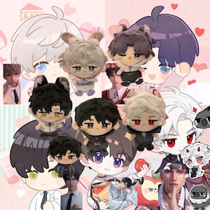 Love and Deepspace Stofftier süsse Ohren Sylus Plüschstoff Rafayel Plüschstoff Love and Deepspace Zayne Plüschstoff Love and Deepspace Caleb Plüschstoff Xavier Plüsch