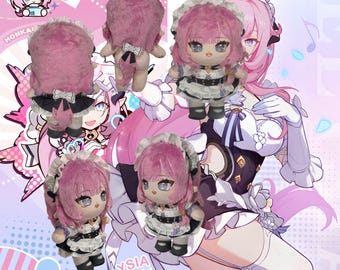 崩壊3rd エリシア ぬいぐるみ メイド 崩壊3rd』エリシアが“ピンクのメイドさん♪”姿でフィギュアに！イチゴ