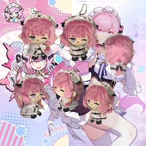 Honkai Impact 3 Elysia Maid Plushie Honkai Impact 3rd Elysia pluszowa honkai Impact Elysia pluszowa Honkai Impact pluszowa hi3 elysia hsr merch