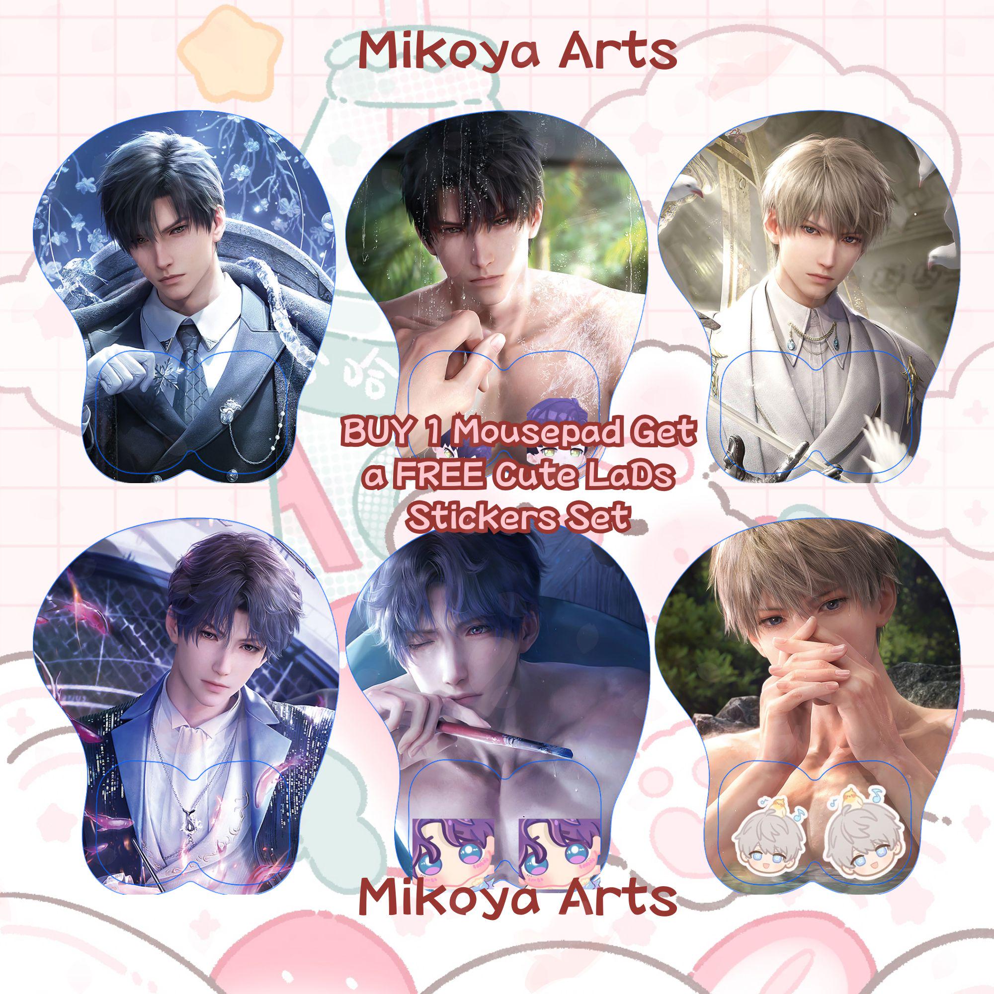 ラブブ Love and Deepspace 3D Mousepad Rafayel Love and Deepspace Xavier