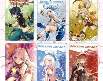Genshin Natlan Liquid Glitter Acrylic Block 9*6cm | 3.54*2.4" Genshin Mualani Genshin Kachina Genshin Kinich Genshin Mavuika Genshin Citlali