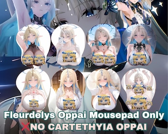 Wuwa Fleurdelys Oppai Mousepad wuthering waves mousepad wuwa oppai mousepad wuthering waves oppai mousepad Fleurdelys cartethyia wuwa gift