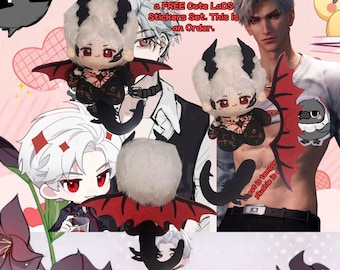 Smug Sylus Plushie Dragon Abysm Sovereign Sylus Dragon Plushie Love and Deepspace Plushie Sylus Dragon Myth Sylus Love and Deepspace gift