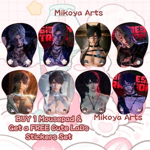 Love and Deepspace 3D Mousepad Deepspace Sylus Deepspace Rafayel Xavier Love and Deepspace Zayne Love and Deepspace Caleb LaDs Mousepad