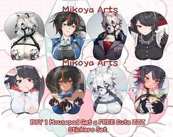 ZZZ 3D Mousepad zenless zone zero 3d mousepad zhu yuan zzz von lycaon zzz ellen joe zzz zhu yuan oppai mousepad ellen joe 3d mousepad