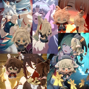 HSR Jiaoqiu Plushie Feixiao Plushie Huohuo Plushie Tingyun Plushie Hsr Fugue Plushie honkai Sternschiene Plushie hsr Plüschtier Sternschiene Geschenk hsr