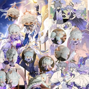 HSR Sunday Plushie Honkai Star Rail Sunday Plush Doll Sunday hsr plushie sunday honkai star rail plushie hsr robin honkai star rail