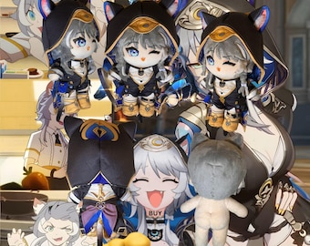 HSR Big Cipher Plushie 8 inch (20cm) Honkai Star Rail Cipher Plush Doll Cipher hsr plushie Cipher honkai star rail plushie hsr Cipher gift