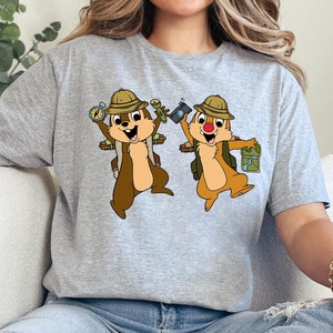Disney Chip And Dale Safari Shirt, Animal Kingdom Shirt, Disney Trip Shirt,  Disney Chip And Dale Shirt 241514