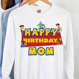 Toy Story Sweatshirt, Toy Story Birthday Shirt, Toy Story Shirt, Customize Toy Story, Toy Story Family Hoodie, Custom Toystory tee 242177 image 2