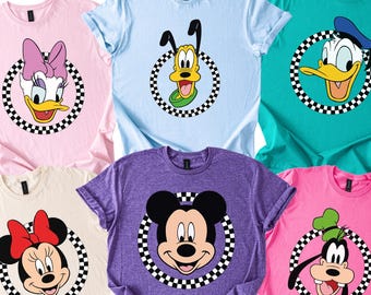 Disney Characters Shirt, Mickey Friends Shirts, Disney Family Shirt, Disney Trip Shirt, Disney Characters Shirt, Disney Matching, 241374
