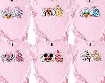 2026 Disney Characters Shirt, Custom Mickey Friends Shirts, Disney Family Shirt, Disney Trip Shirt, Disney Characters Shirt, 245221