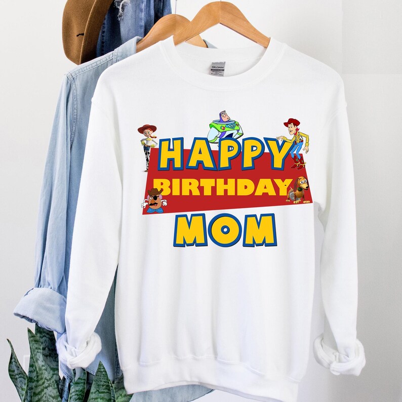 Toy Story Sweatshirt, Toy Story Birthday Shirt, Toy Story Shirt, Customize Toy Story, Toy Story Family Hoodie, Custom Toystory tee 242177 image 2