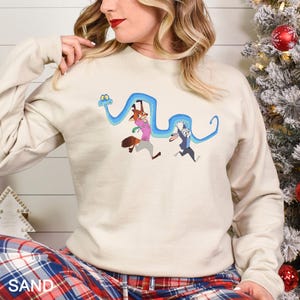 Judy Hopps Nick Wilde Gary De'Snake Sweatshirt, Disney Zootopia 2 Sweatshirt, Walt Disney World Hoodie, Disneyland Zootopia Crewneck 244513 bild 10