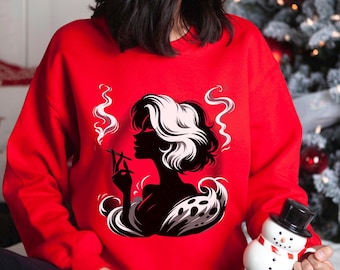 Disney Villains Sweatshirt, Evil Queen Hades Scar Maleficent Jaffar Yzma Ursula Cruella Dr. Facilier Hoodie, Good To Be Bad Crewneck 244083