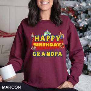 Toy Story Sweatshirt, Toy Story Birthday Shirt, Toy Story Shirt, Customize Toy Story, Toy Story Family Hoodie, Custom Toystory tee 242177 image 4