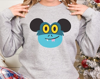 Custom Zootopia Sweatshirt, Personalized Disney Family Sweatshirt, Mickey Ears Hoodie, Disney Zootopia Characters Crewneck 244546