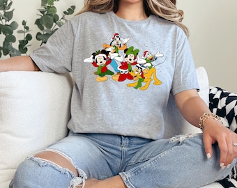 Disney Friends Christmas Shirt, Disney Family Christmas Shirt, Mickey and Friends Christmas Shirt 241976