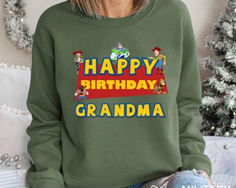 Toy Story Sweatshirt, Toy Story Birthday Shirt, Toy Story Shirt, Customize Toy Story, Toy Story Family Hoodie, Custom Toystory tee 242177