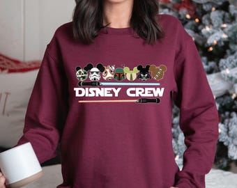 Mickey Star Wars Sweatshirt, Star Wars Mickey Mandalorian Sweatshirt, Mickey Stormtrooper Hoodie, Mickey Darth Wader Sweatshirt 241951