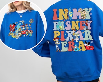In My Disney Pixar Era Sweatshirt, Pixar Toy Story Sweatshirt,Disney Cars Hoodie, Disneyland Family Trip Crewneck, Disneyworld Hoodie 243099