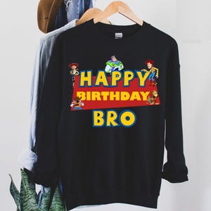 Toy Story Sweatshirt, Toy Story Birthday Shirt, Toy Story Shirt, Customize Toy Story, Toy Story Family Hoodie, Custom Toystory tee 242177 image 6