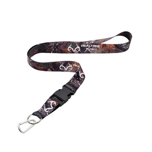 Realtree Xtra ネックストラップ クイックリリース カラビナ付き