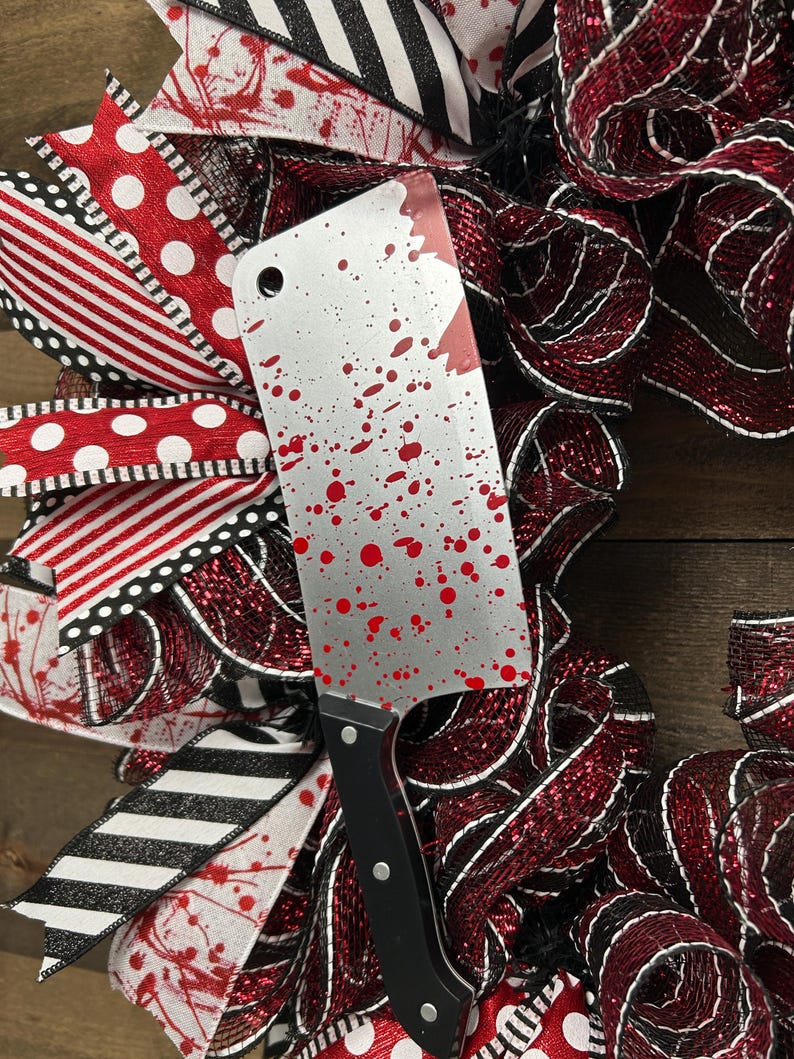 Terrifier Art the Clown Horror Wreath #1 Movie Decor With Knife - Etsy