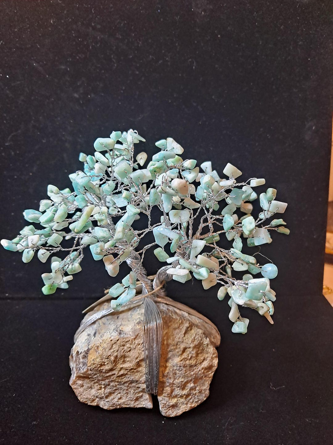 Amazonite Gemstone Tree of Life - Etsy