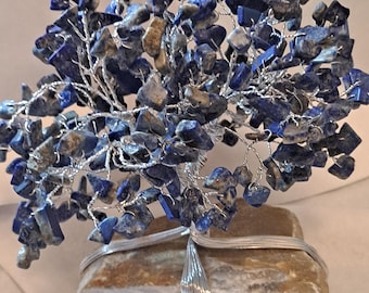 Lapis Lazuli Gemstone Tree of Life - 300+ gemstones