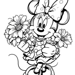 40 - Mickey and Company Inspired Coloring Pages