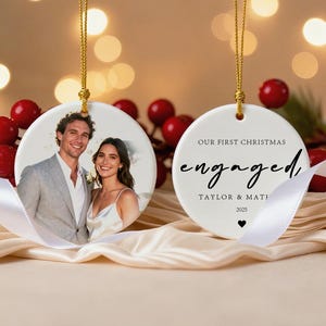 Personalzed Ornament, Our 1st Chrstmas N Our New Home Xmas Mr And