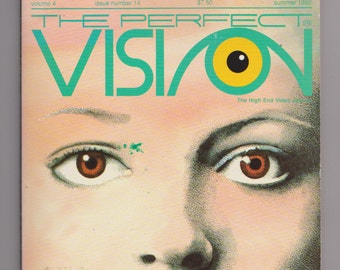 The Perfect Vision Magazine~Volume 4~Issue 14~Summer 1992~Harry Pearson OOP obo