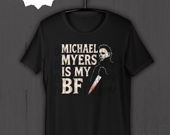 Camiseta de terror para San Valentín, camiseta gráfica de novio slasher, regalo de San Valentín de romance oscuro, camiseta de amor de terror gótico
