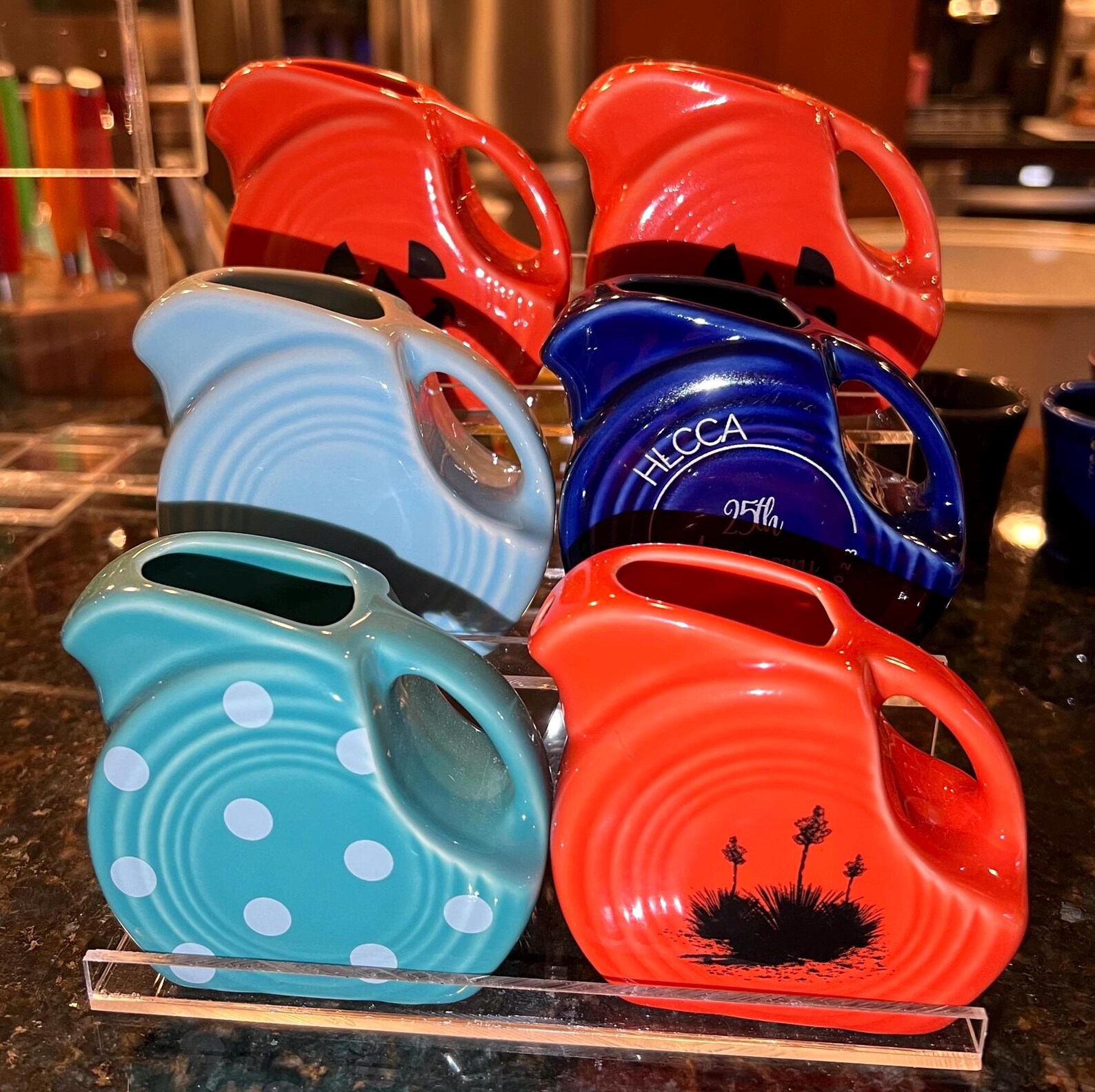 Plexiglass Riser Three Tier LARGE for Fiesta Shot Glasses or Mini ...