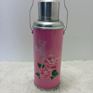 Thermos Vintage Années 70 - Édition Limitée - Très Bon état - Bouteille Isotherme Rétro