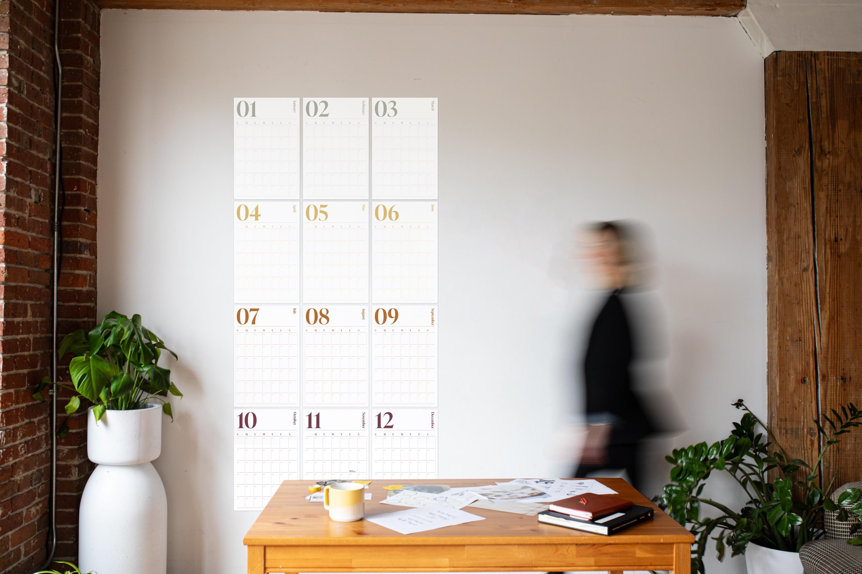 2026 Monthly Wall Calendar