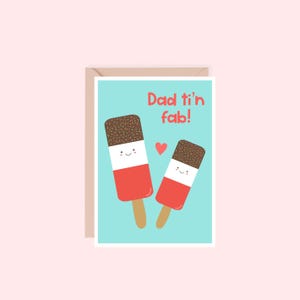 Cerdyn Dad Ti’n Fab / Dad Gwych / Cerdyn Sul y Tadau / Cerdyn Dad / Penblwydd Hapus Dad / Walisische Vatertagskarte / Walisische Vatertagskarte / A6